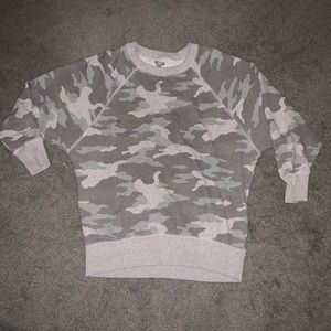 Aerie camo sweatshirt